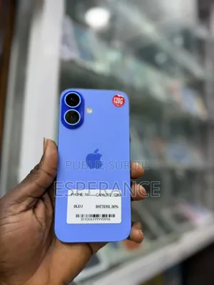 Apple iPhone 16 128 GB Bleu