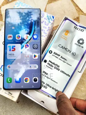 Neuf Tecno Camon 40 256 GB Bleu