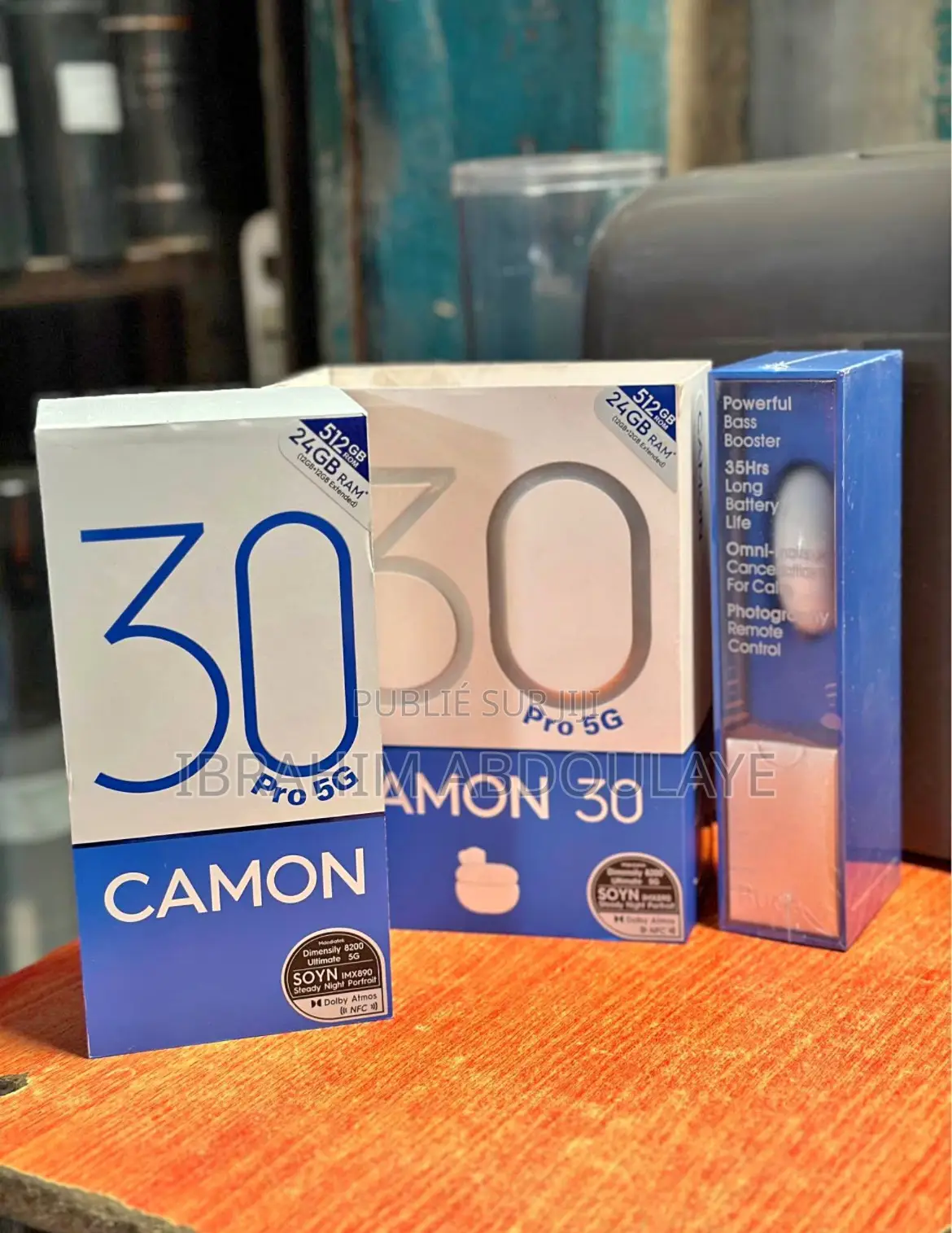 Nouveau Tecno Camon 30 256 GB Gris