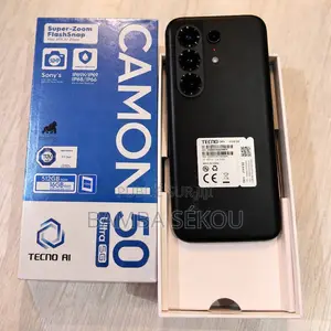 Nouveau Tecno Camon 50 Pro 256 GB Noir