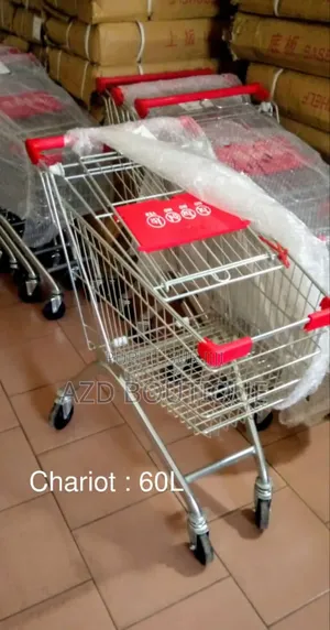 Chariot Pour Supermarché 60l
