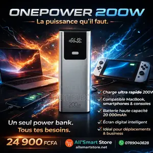 Power Bank 20000 Mah / 200w