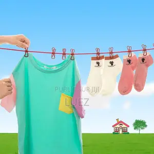 Cintre À Linge Rétractable Pour Corde À Linge