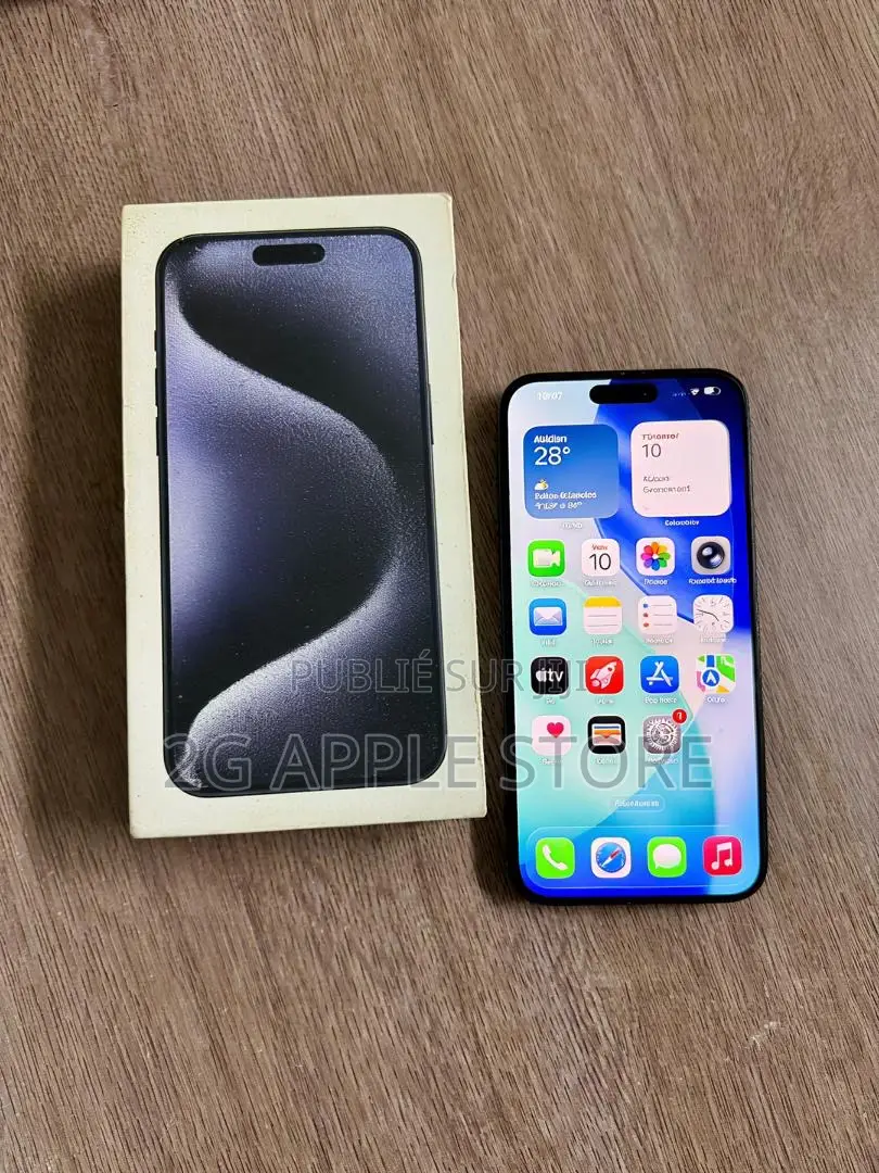 Nouveau Apple iPhone 15 Pro Max 256 GB Gris