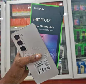 Nouveau Infinix Hot 60i 128 GB Noir