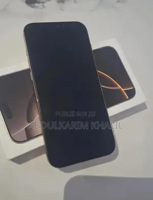 Apple iPhone 16 Pro Max 256 GB Doré