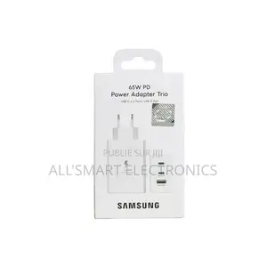 Chargeur Samsung 65w Type C Pd Trio Adapter