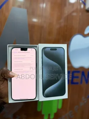 Apple iPhone 15 Pro Max 256 GB Noir