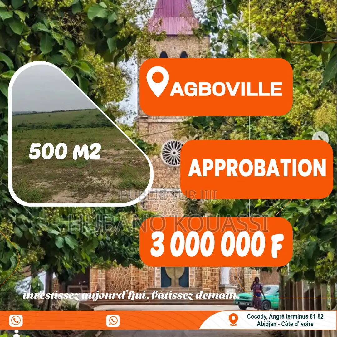 Terrain Agboville - Approuvé