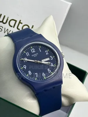 Montre Swatch en Gomme