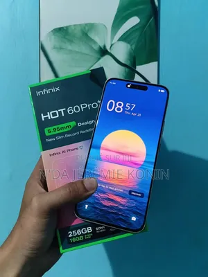 Nouveau Infinix Hot 60 Pro+ 256 GB Blanc