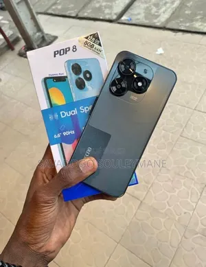 Nouveau Tecno Pop 8 128 GB Noir
