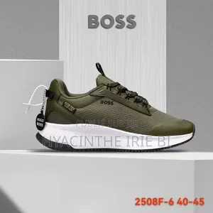 Hugo Boss Sneakers Original Semelle Gomme Epaise Authentique