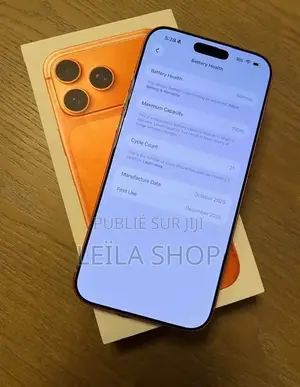 Nouveau Apple iPhone 17 Pro Max 512 GB Orange