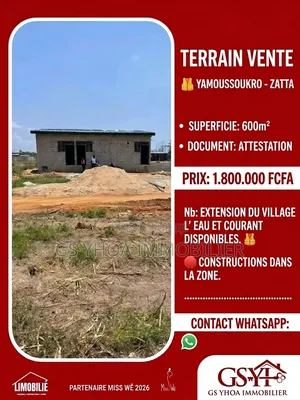 Yamoussoukro Terrain Zatta