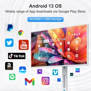 Écran Intelligent Portable Tactile 32" Sur Pied