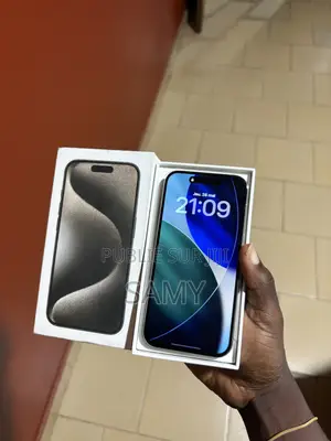 Nouveau Apple iPhone 15 Pro 256 GB Argenté