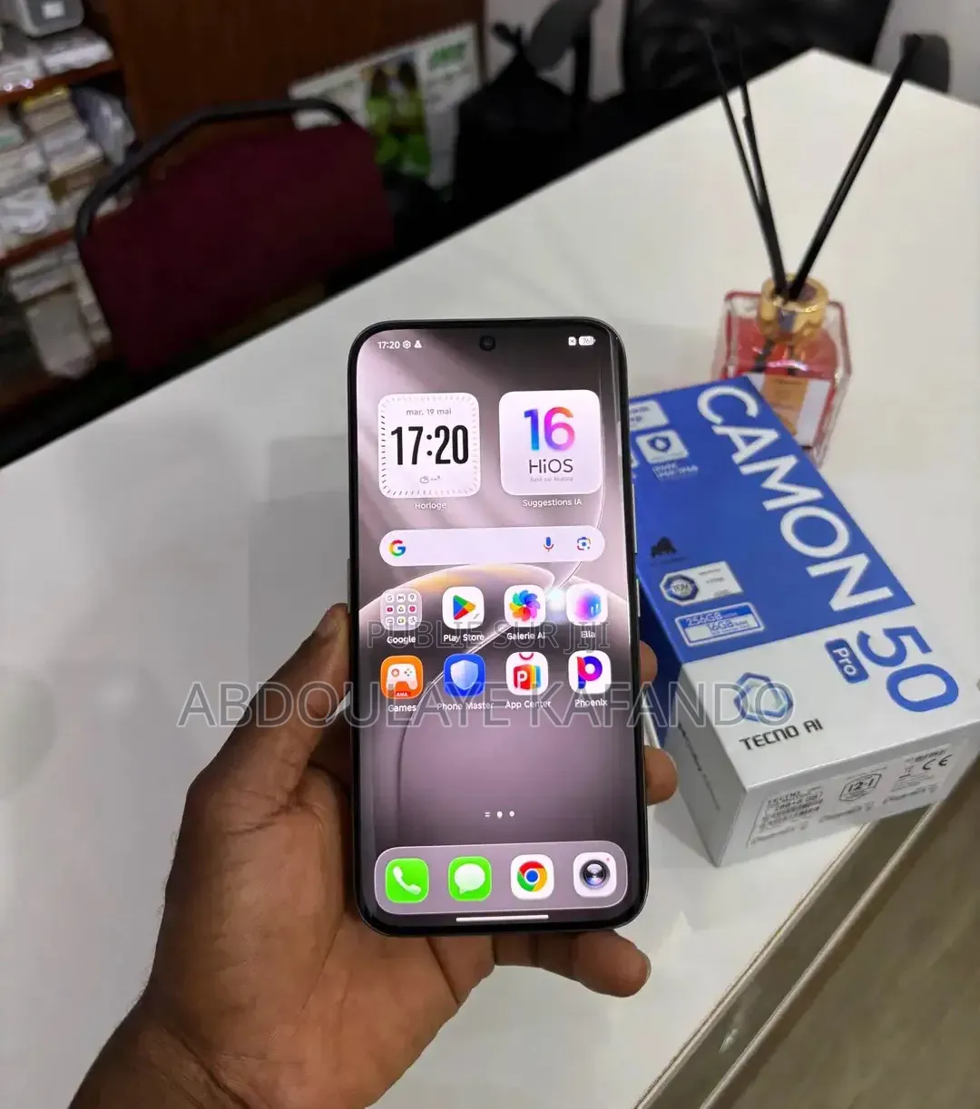 Nouveau Tecno Camon 50 Pro 256 GB Gris