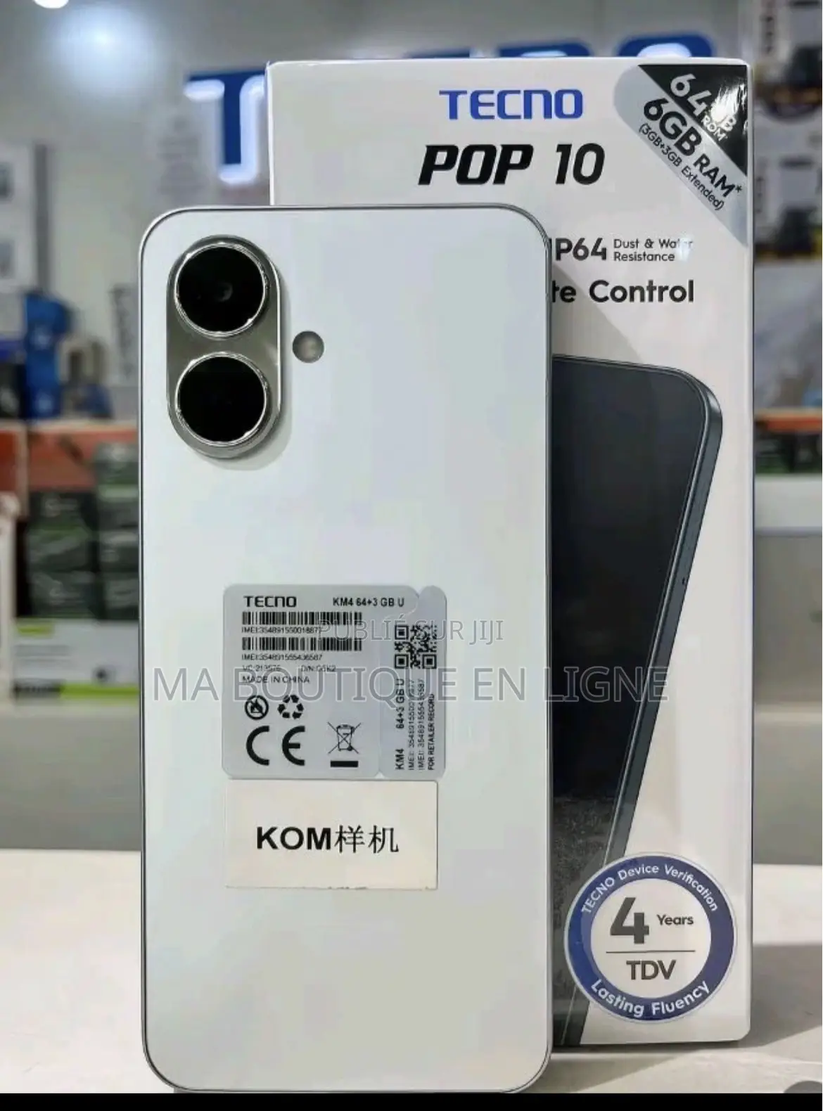 Nouveau Tecno Pop 10 128 GB Autre