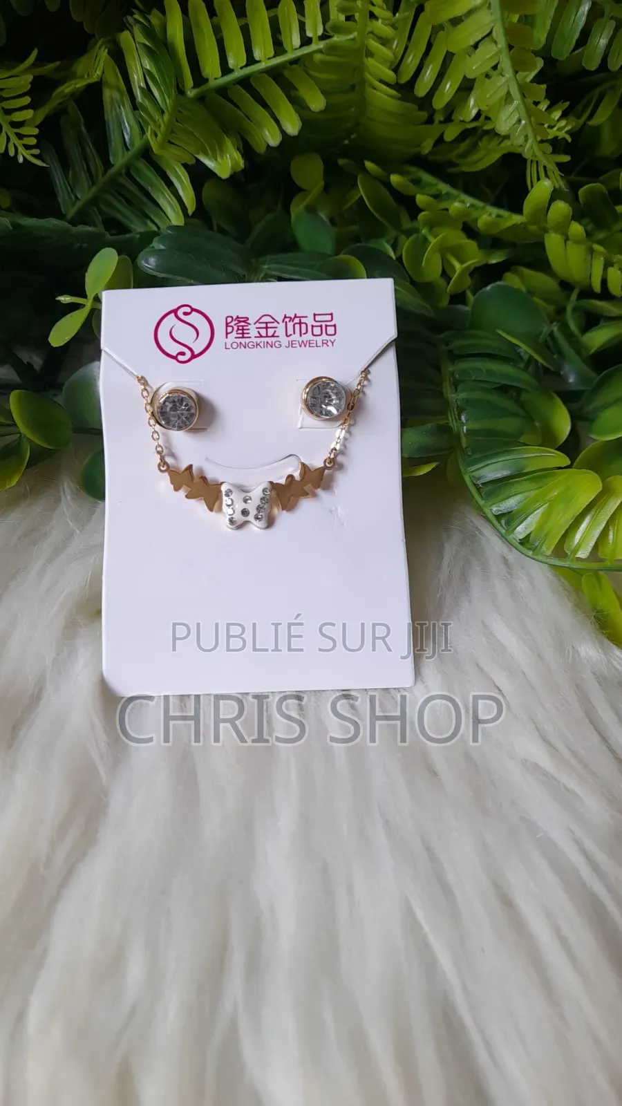 Boucle d'Oreille Et Chaîne