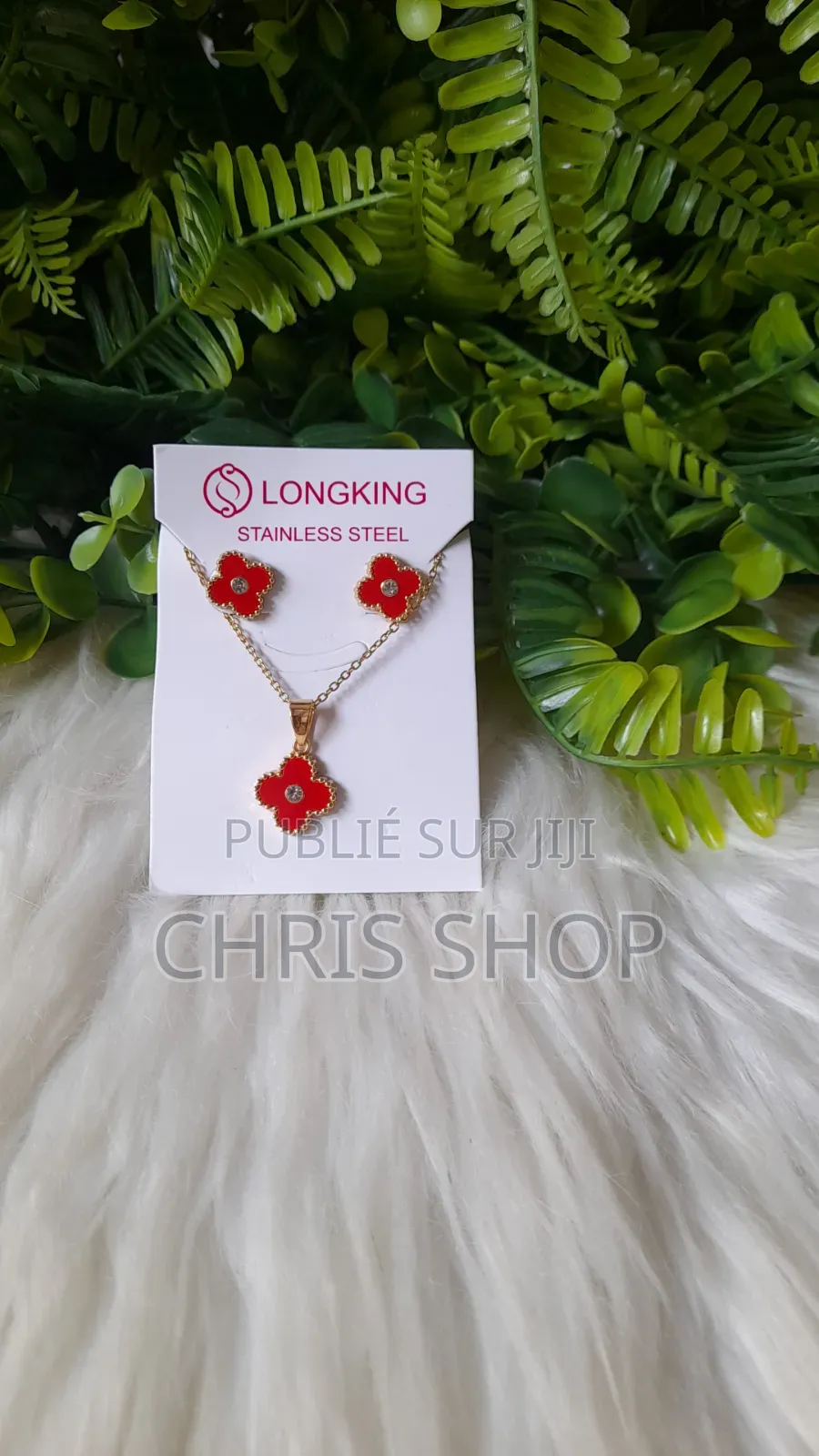 Boucle d'Oreille Et Chaîne