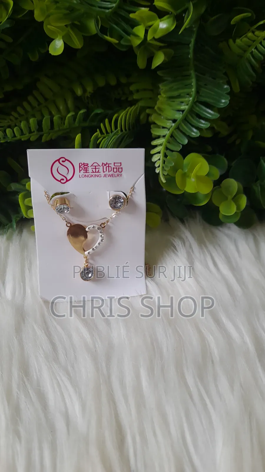 Boucle d'Oreille Et Chaîne
