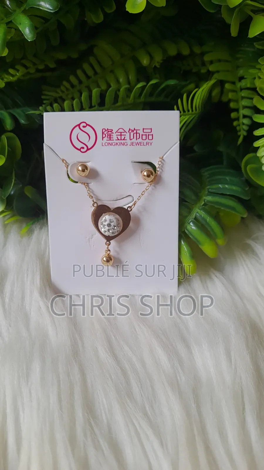 Boucle d'Oreille Et Chaîne