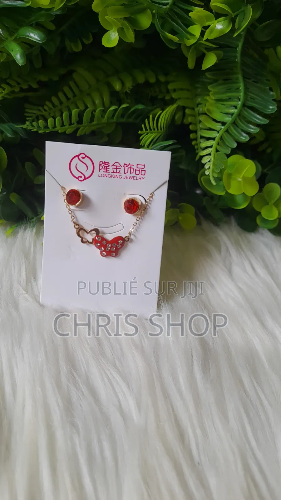 Boucle d'Oreille Et Chaîne