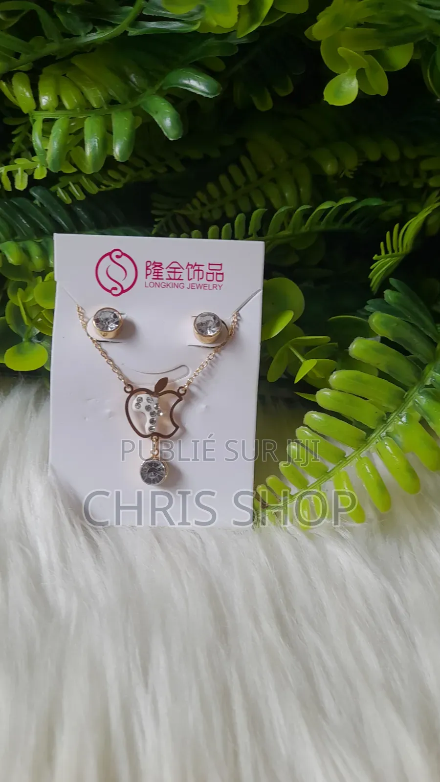 Boucle d'Oreille Et Chaîne