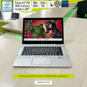 Ordinateur portable HP EliteBook 1030 8GB Intel Core i5 SSD 512GB
