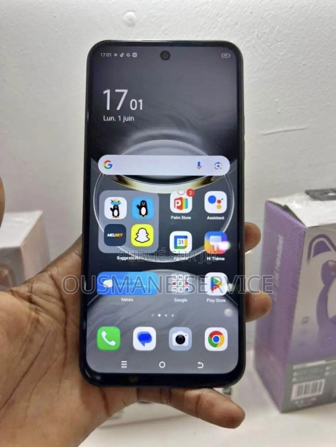 Nouveau Tecno Spark 30C 128 GB Noir