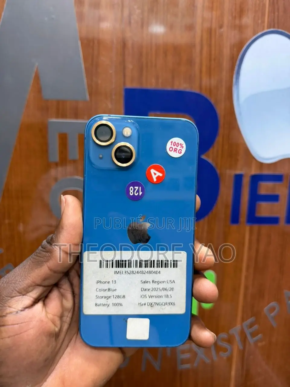Nouveau Apple iPhone 13 128 GB Bleu