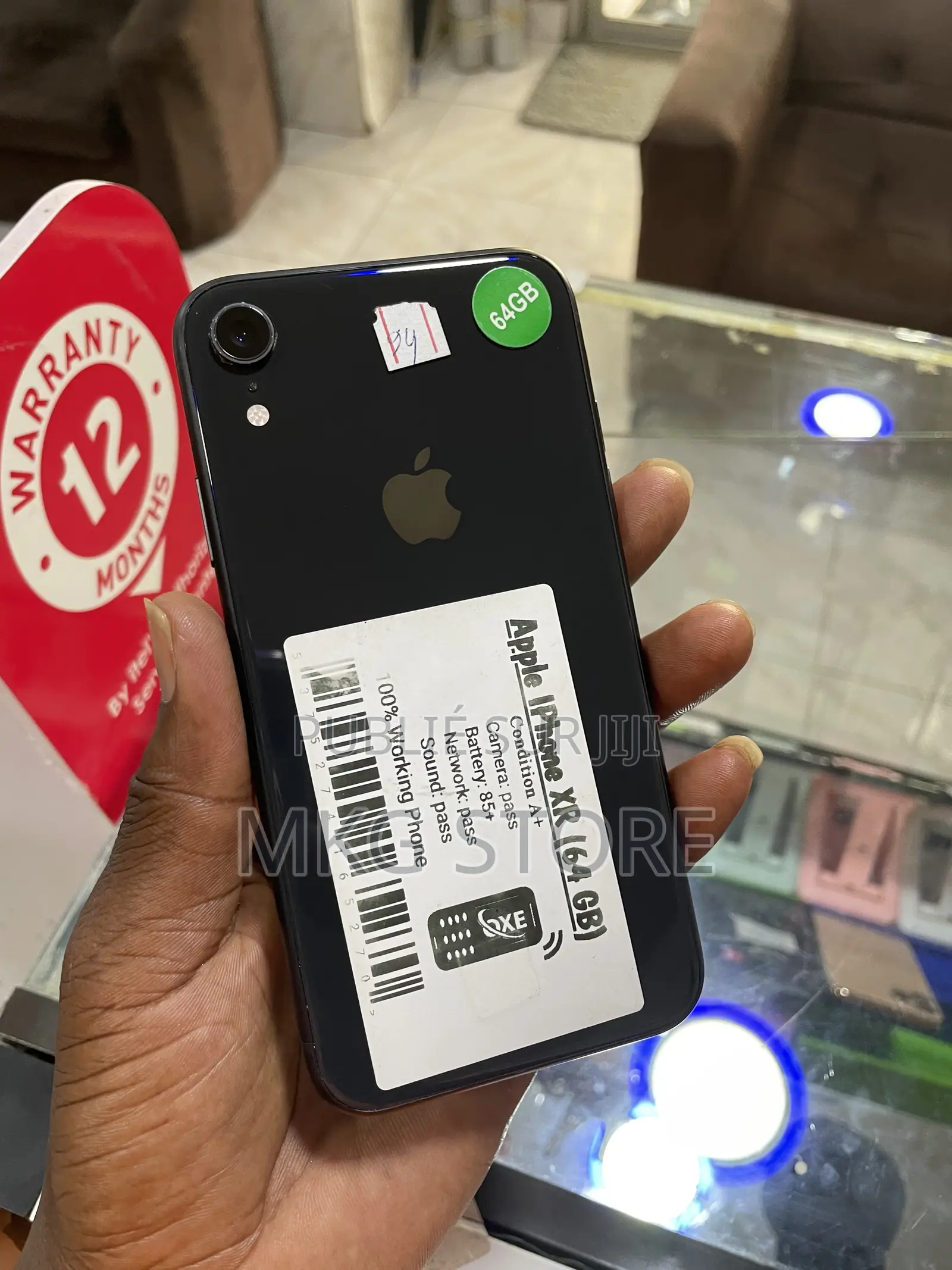 Apple iPhone XR 64 GB Noir