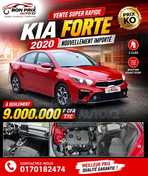Kia Forte EX 2020 Rouge