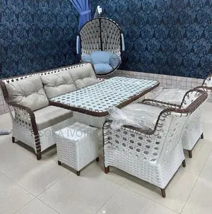 Ensemble Salon Jardin en Rotin