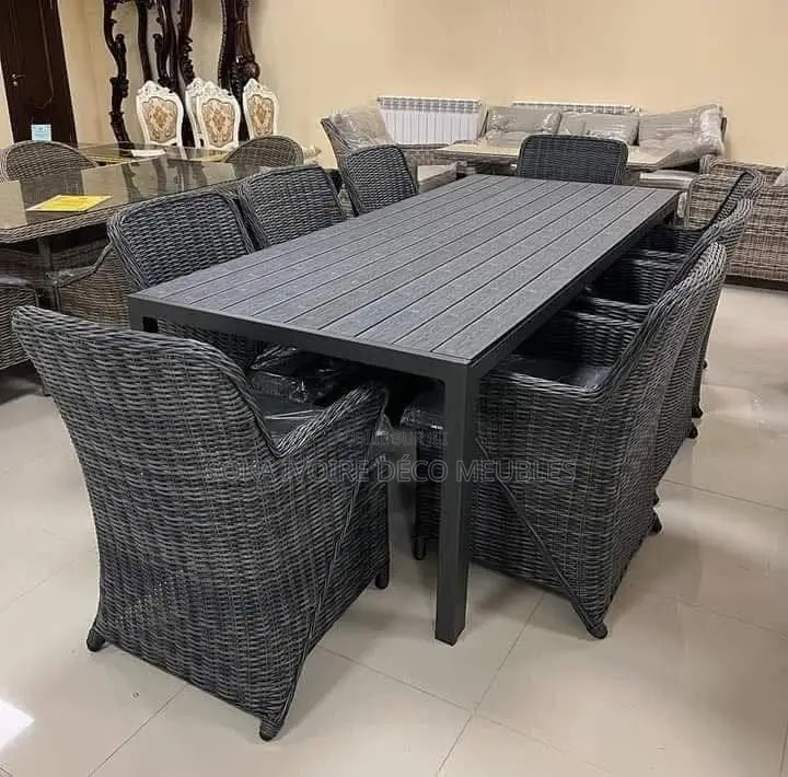 Ensemble Salon Jardin en Rotin