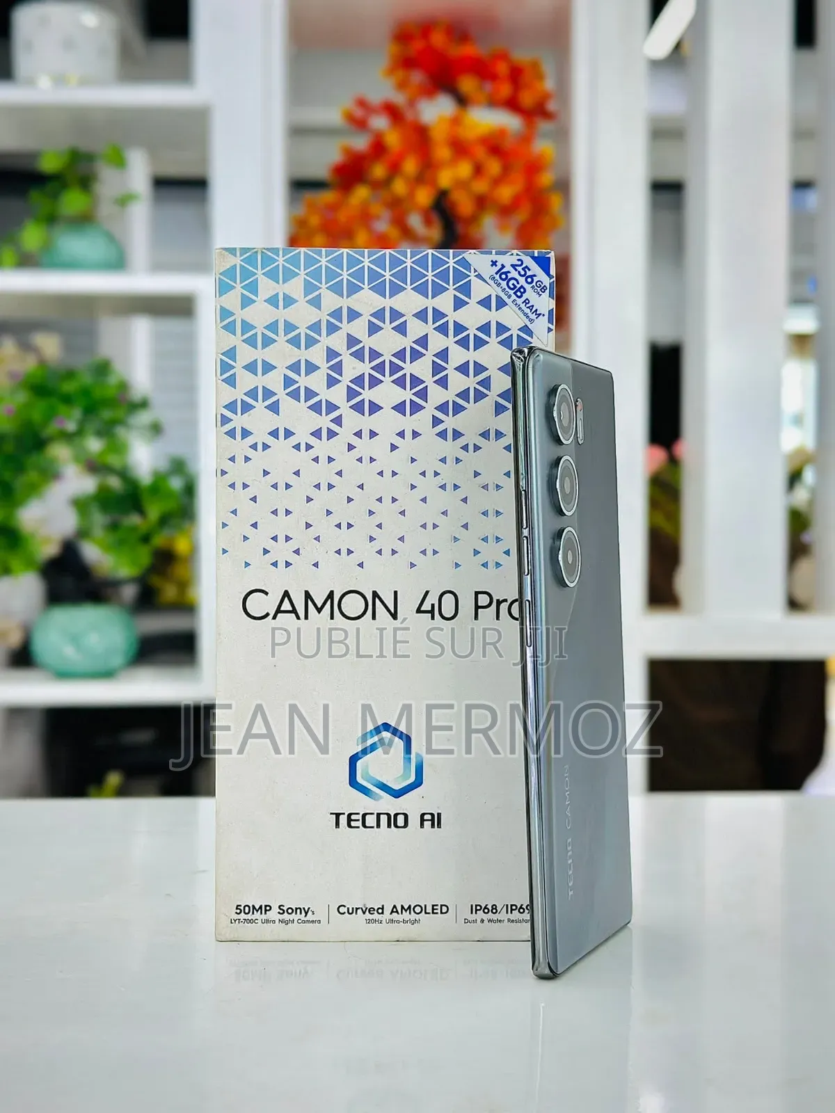 Nouveau Tecno Camon 40 256 GB Noir