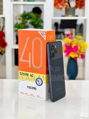 Nouveau Tecno Spark 40 256 GB Noir