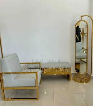Fauteuil Ou Mirroir Ou Banc Disponible Pour Vos Magasins