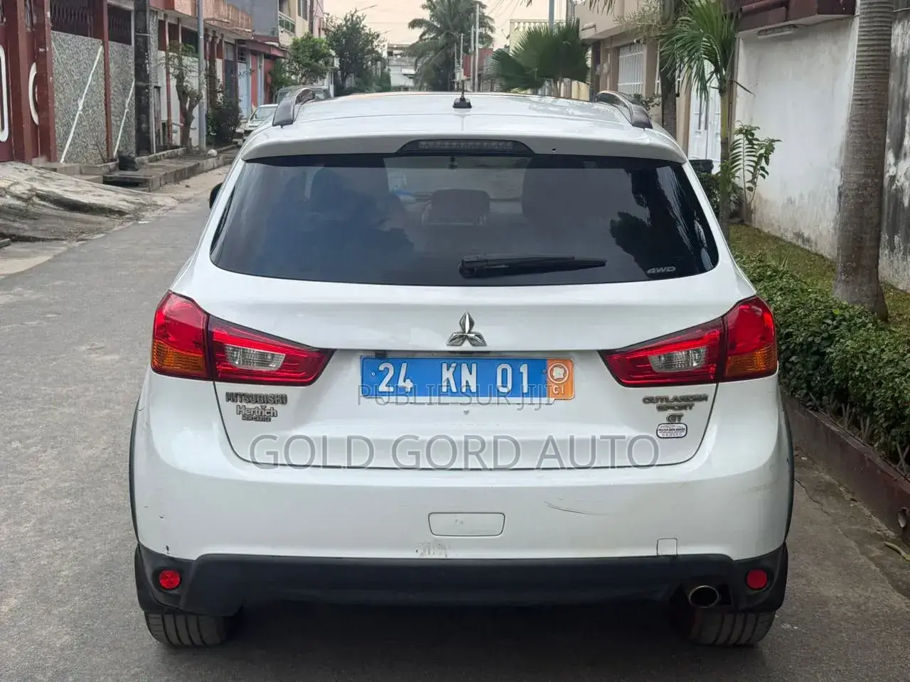 Mitsubishi Outlander 2016 Blanc
