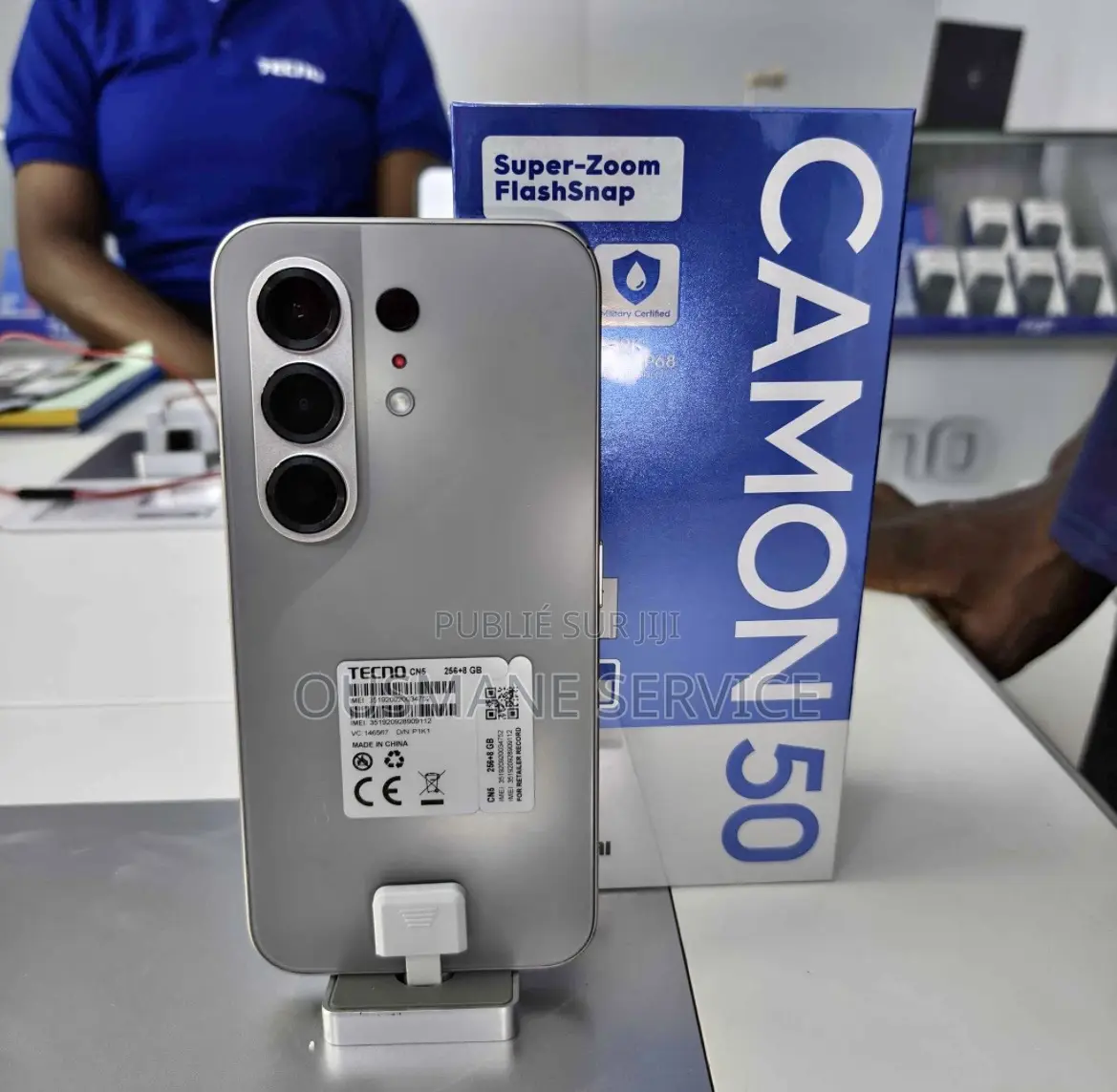 Nouveau Tecno Camon 50 256 GB Gris