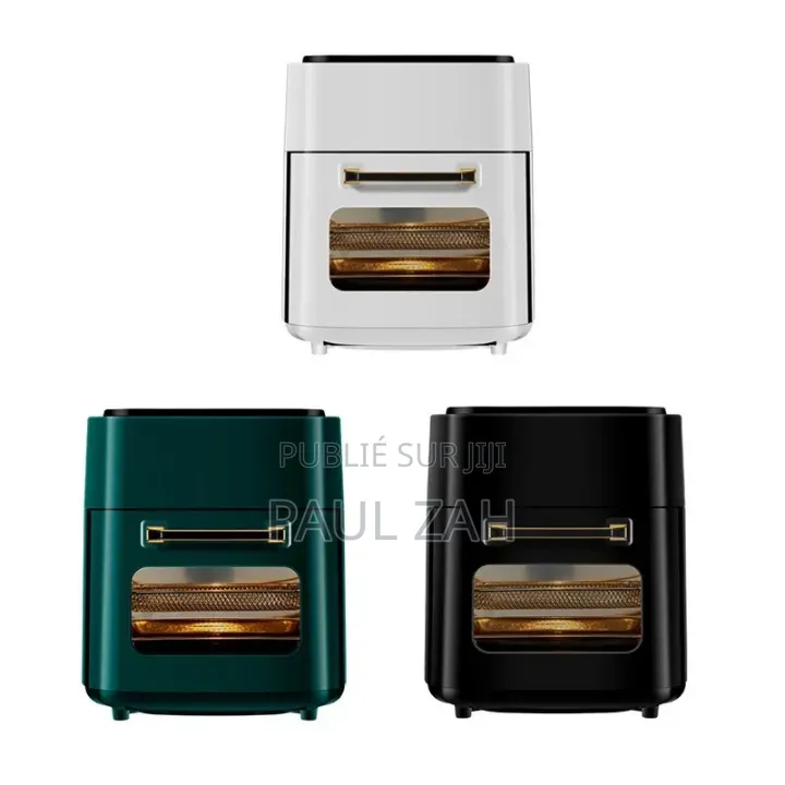 Friteuse Sans Huile Air Fryer XXL 15 L- Blanc, Nouvelle Génération