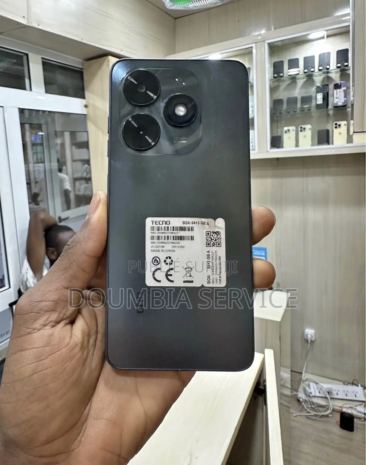 Nouveau Tecno Pop 8 128 GB Noir