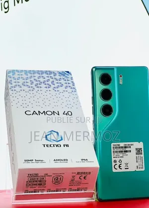 Nouveau Tecno Camon 40 256 GB Bleu