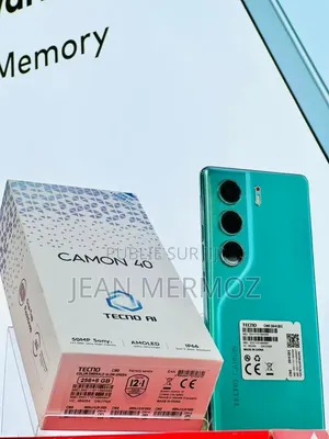 Nouveau Tecno Camon 40 256 GB Bleu