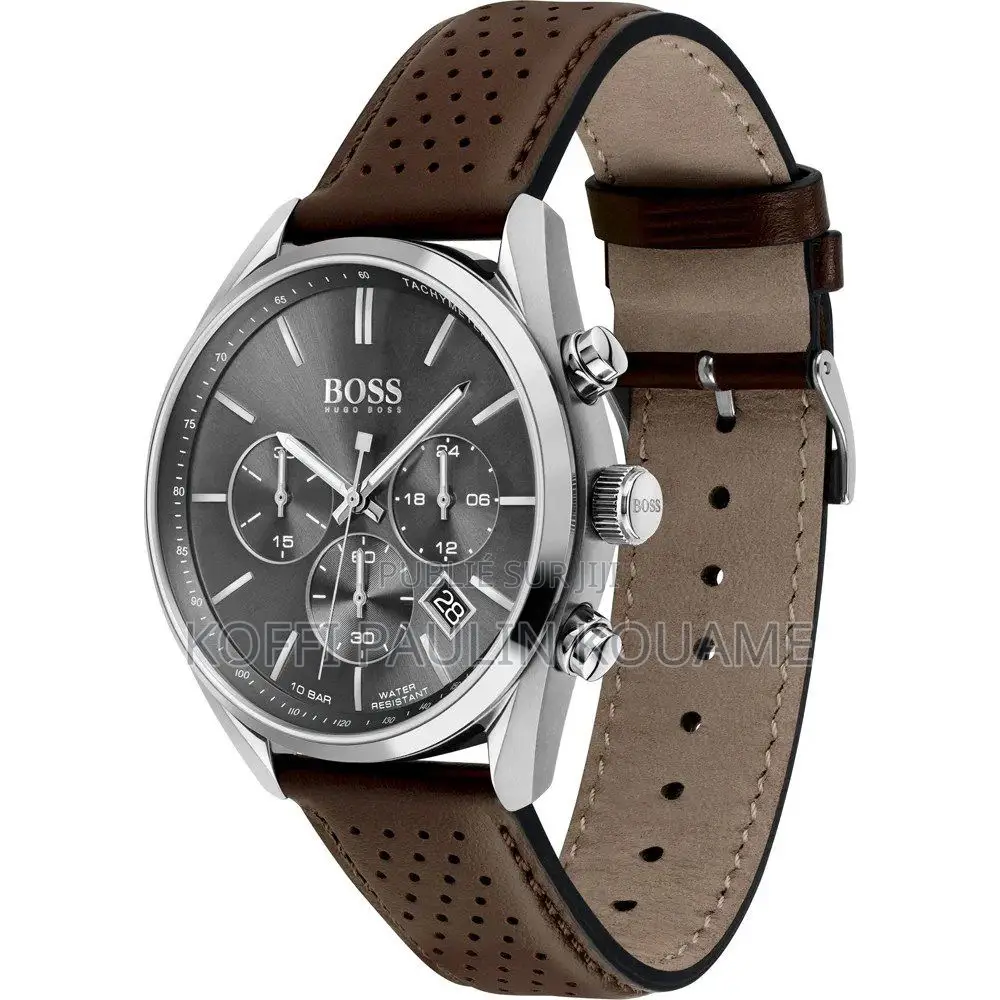 Montre Hugo Boss en Cuir Originale