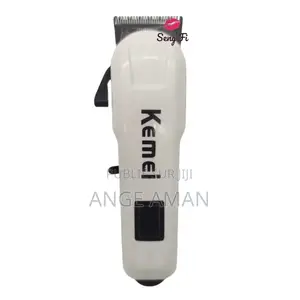 Tondeuse Professionnelle Sans Fil Kemei Avec Écran Led