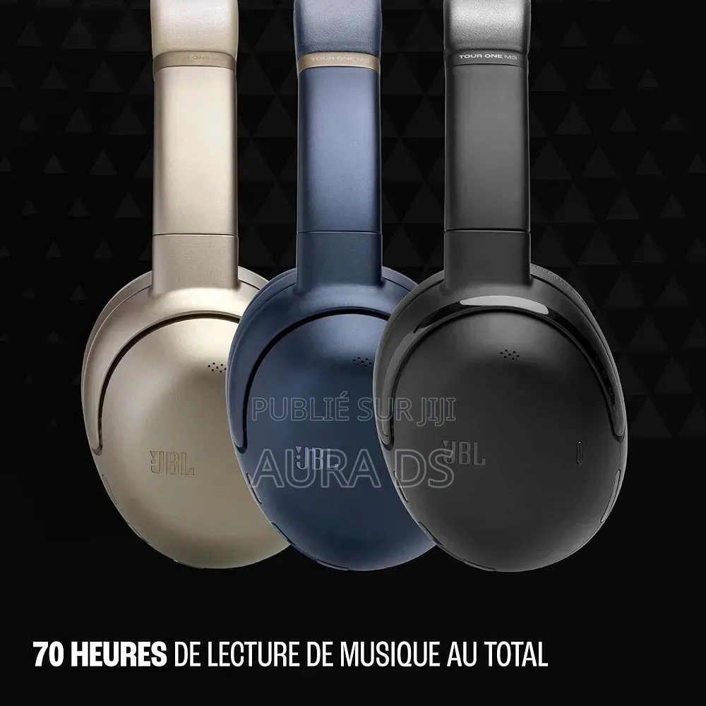 JBL Tour One M3 – Casque Sans Fil Over-Ear Avec Réduction