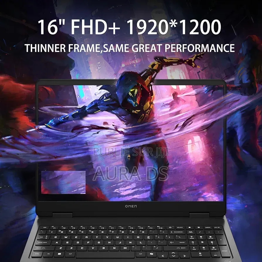 Nouveau Ordinateur portable HP Omen 16 32GB AMD Ryzen 9 SSD 1T