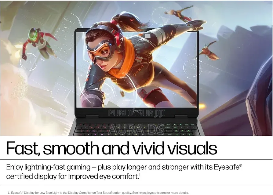 Nouveau Ordinateur portable HP Omen 16 32GB AMD Ryzen 9 SSD 1T